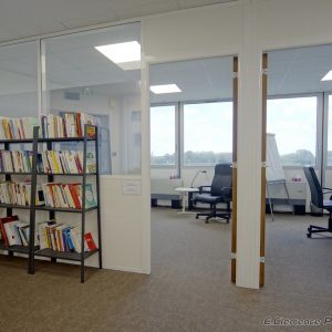 Biliothèque et bureaux